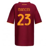 AS Roma Gianluca Mancini #23 Domáci Ženy futbalový dres 2025-26 Krátky Rukáv